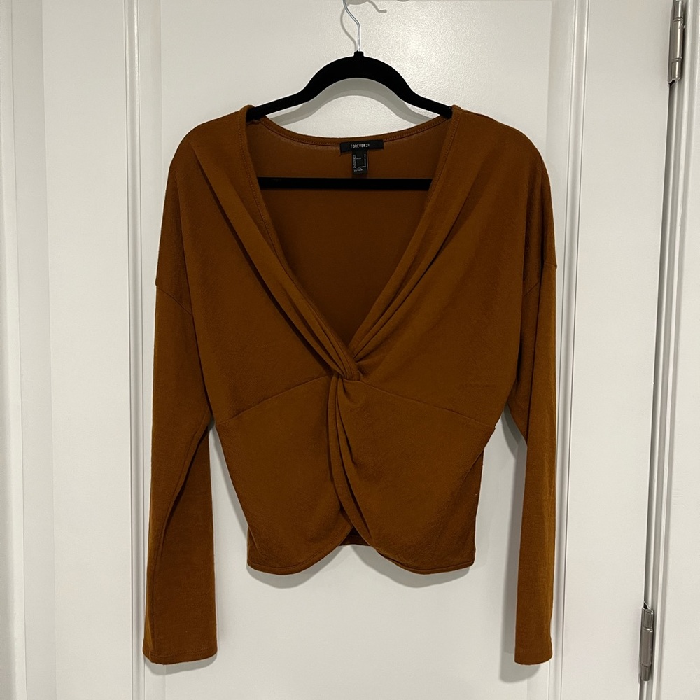 Burnt Orange long sleeve